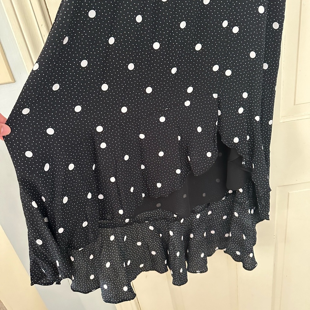 1. State High-Low Ruffle Midi Dress - Picture 3 of 9